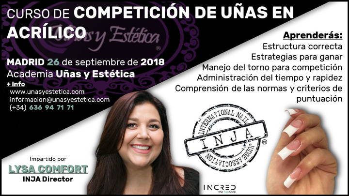 curso de uñas de competición flyer image